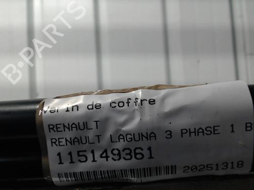 Used Tailgate lift support Tailgate lift support RENAULT LAGUNA III Grandtour (KT0/1) 2.0 dCi (KT01, KT08, KT09, KT0K, KT12, KT1D, KT1W) (150 hp) 31752898 31752898