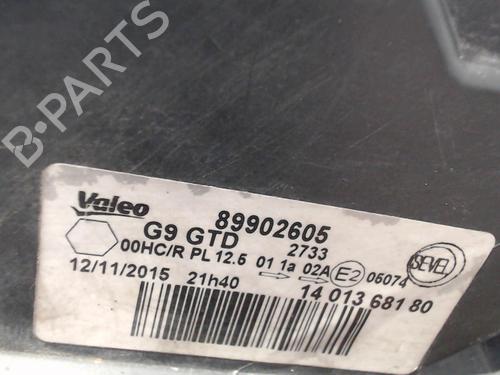 Left headlight PEUGEOT EXPERT Van (VF3A_, VF3U_, VF3X_) 1.6 HDi 90 8V | BP29635170C28 