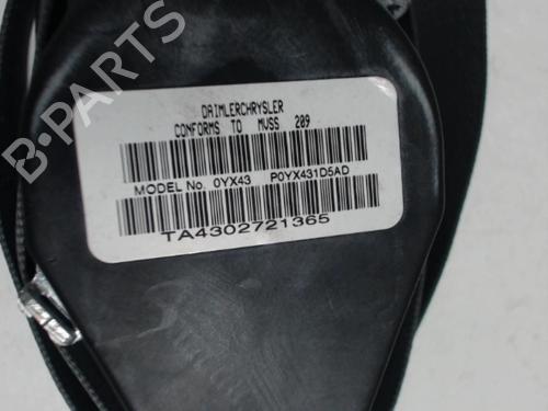 Used Rear left seatbelt Rear left seatbelt CHRYSLER SEBRING (JS) 2.0 CRD (140 hp) 25648729 25648729