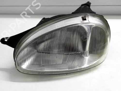 Used Left headlight OPEL CORSA B (S93) 1.5 D (F08, F68, M68) (50 hp) 25633900