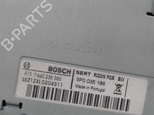 Radio SEAT LEON (1P1) 1.6 TDI | BP25632599E6 