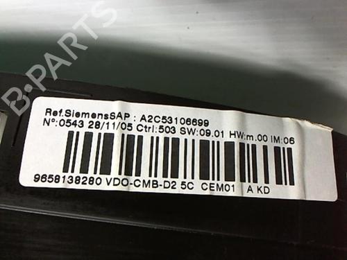 Instrument cluster PEUGEOT 407 SW (6E_, 6D_) 1.6 HDi 110 | BP25627941C47 