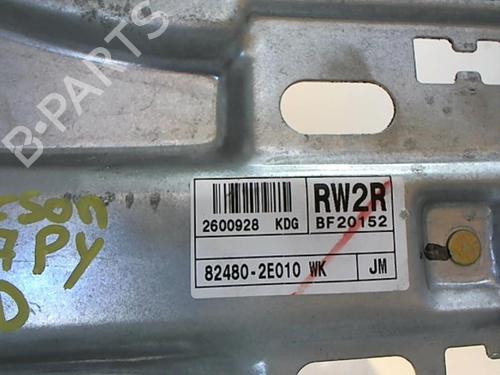 Used Front right window mechanism Front right window mechanism HYUNDAI TUCSON (JM) 2.0 CRDi (140 hp) 25634198 25634198