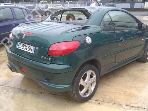 Instrument cluster PEUGEOT 206 CC (2D) 1.6 16V (2DNFUF, 2DNFUR) | BP32136616C47 