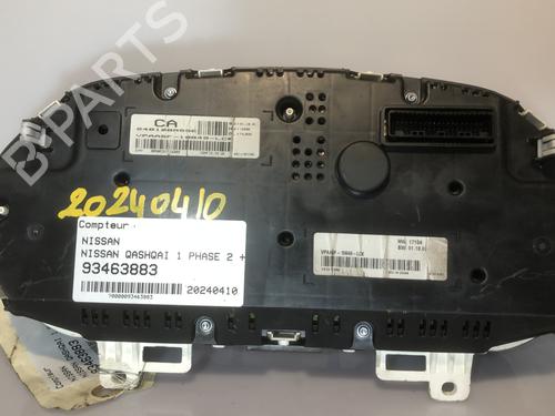 Instrument cluster NISSAN QASHQAI I (J10, NJ10) 1.5 dCi | BP28451003C47 