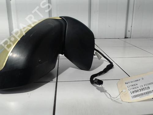 Right mirror CITROËN C3 Picasso (SH_) 1.6 HDi | BP29549730C27 