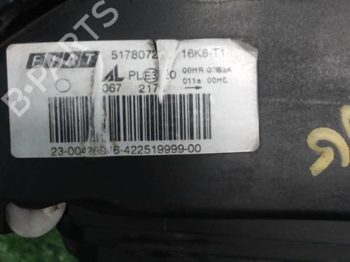 Venstre forlygte FIAT IDEA (350_) 1.3 D Multijet (70 hp) 25650435