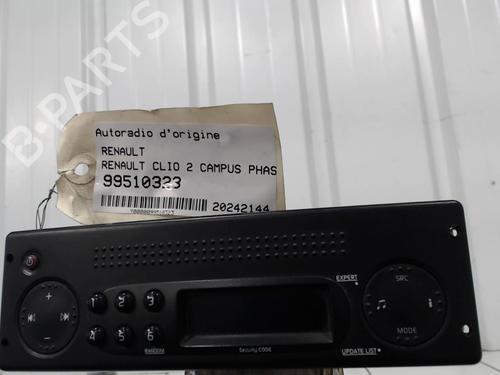 Used Radio Radio RENAULT CLIO II (BB_, CB_) 1.5 dCi (B/CB3M) (64 hp) 26682243 26682243