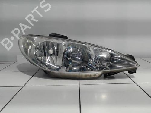 Used Right headlight Right headlight PEUGEOT 206 Hatchback (2A/C) [1998-2012] 36368190 36368190
