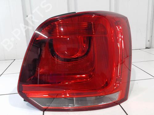 Used Right taillight VW POLO V (6R1, 6C1) 1.6 TDI (90 hp) 25638758