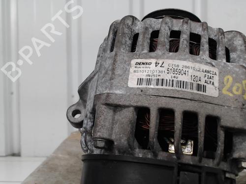 Used Alternator Alternator FIAT GRANDE PUNTO (199_) 1.2 (65 hp) 25628578 25628578