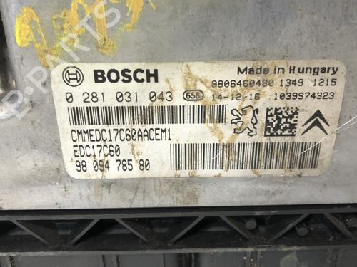 Electronic module PEUGEOT 308 II (LB_, LP_, LW_, LH_, L3_) 1.6 BlueHDi 120 | BP29759810M83 