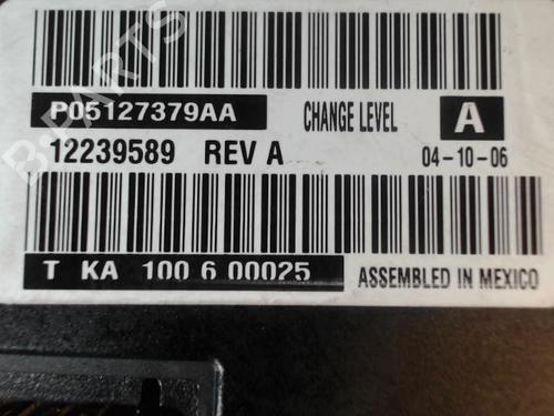 AC Styreenhet / Manøvreringsenhet CHRYSLER VOYAGER IV (RG, RS) 2.8 CRD | BP25648304I5 