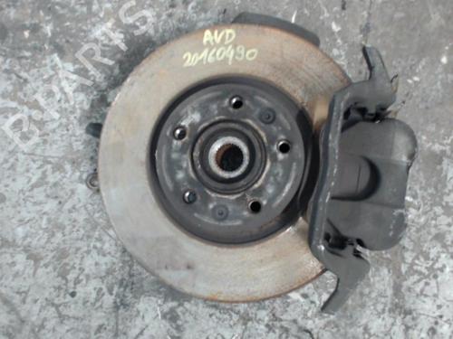 Used Right front steering knuckle Right front steering knuckle PEUGEOT 407 (6D_) 2.0 HDi 135 (6DRHRH, 6DRHRE, 6DRHRG, 6DRHRJ) (136 hp) 25640674 25640674