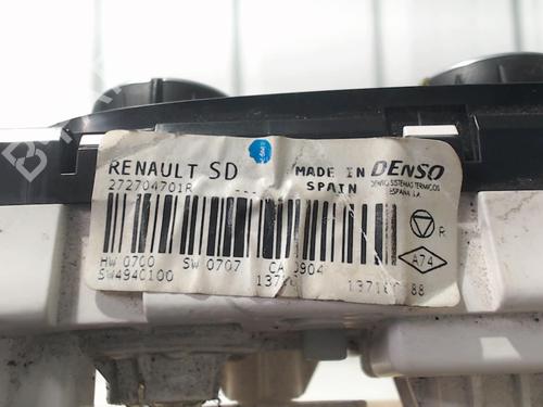 Climate control RENAULT CLIO IV (BH_) 1.5 dCi 75 | BP30791884I5