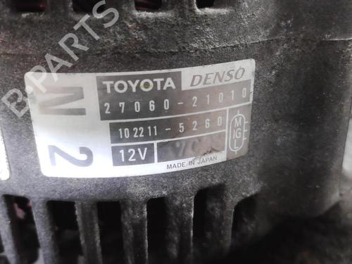 Alternator TOYOTA YARIS (_P1_) 1.3 (NCP10, SCP12_) | BP25644650M7 