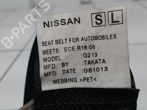 Rear left seatbelt NISSAN NOTE (E12) 1.5 dCi | BP25638921I29 - Image 3