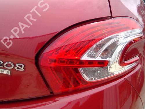 Used Right taillight PEUGEOT 208 I (CA_, CC_) 1.6 HDi (92 hp) 25647986