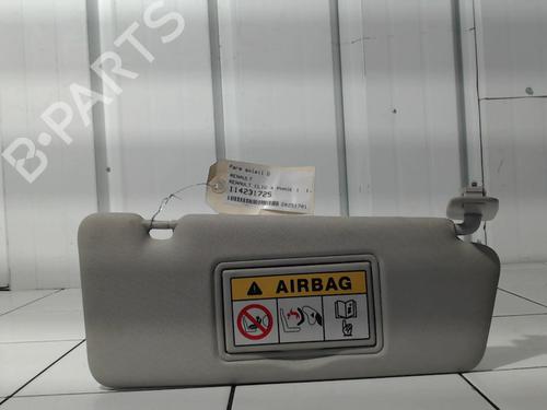 Right sun visor RENAULT CLIO IV (BH_) 1.5 dCi 75 | BP31023426I2