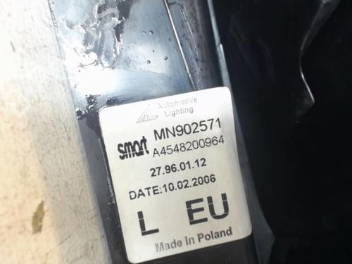 Left taillight SMART FORFOUR (454) 1.5 CDI (454.001) | BP25639863C34 