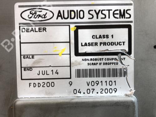 Bilradio FORD C-MAX (DM2) 1.6 TDCi | BP29528538E6 