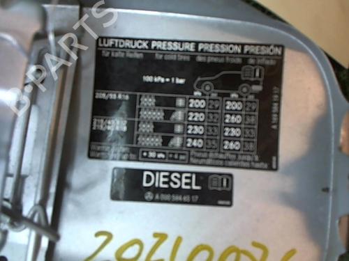 Fuel flap MERCEDES-BENZ B-CLASS Sports Tourer (W245) B 180 CDI (245.207) | BP25645273C131 