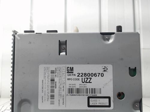 Radio OPEL ASTRA J (P10) 1.7 CDTI (68) | BP30597163E6