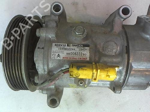 Used AC compressor AC compressor PEUGEOT 206+ (2L_, 2M_) [2009-2013] 25643645 25643645