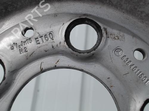 Used Rim Rim MERCEDES-BENZ V-CLASS (638/2) V 230 TD (638.274) (98 hp) 28046083 28046083