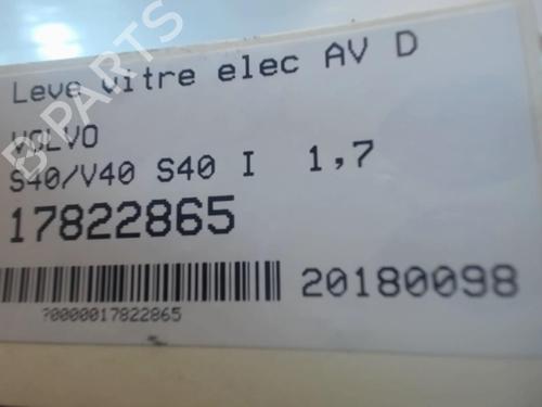 Front right window mechanism VOLVO V40 Estate (645) 1.8 | BP25632250C23 