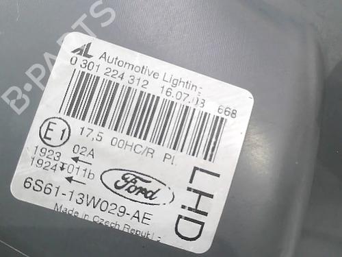 Used Right headlight Right headlight FORD FIESTA V (JH_, JD_) [2001-2014] 36414444 36414444