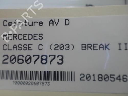 Used Front right seatbelt Front right seatbelt MERCEDES-BENZ C-CLASS T-Model (S203) C 220 CDI (203.206, 203.208) (143 hp) 25643151 25643151