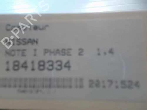 Instrument cluster NISSAN NOTE (E11, NE11) 1.4 | BP25643361C47 
