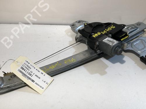 Used Rear left window mechanism CITROËN C5 III Break (RW_) 1.6 HDi 110 (RW9HZC) (109 hp) 29736109