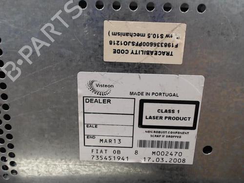 Radio FIAT BRAVO II (198_) 1.6 D Multijet (198AXL1B) | BP25628562E6 