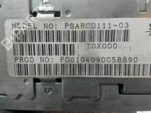 Radio CITROËN XSARA PICASSO (N68) 1.6 HDi | BP25634506E6 