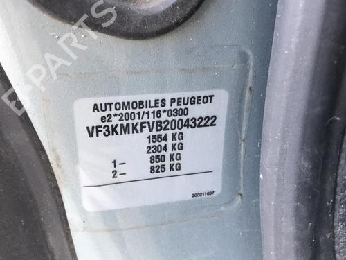 Frontplade/Frontkurv PEUGEOT 1007 (KM_) 1.4 | BP25634968C72 - Image 16