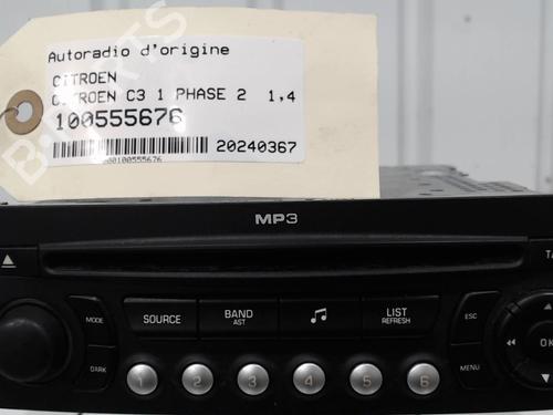 Used Radio CITROËN C3 I (FC_, FN_) 1.4 HDi (68 hp) 25916040
