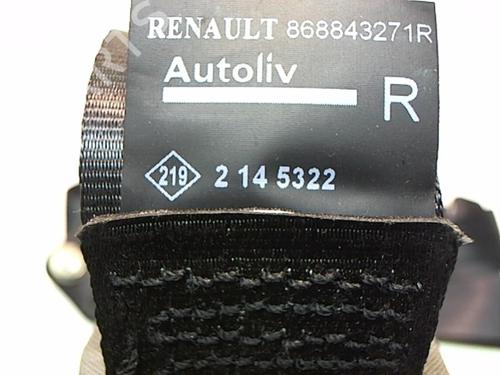 Front right seatbelt DACIA LODGY (JS_) 1.5 dCi | BP25641228I25 - Image 2