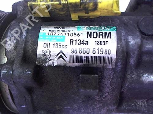 Used AC compressor AC compressor PEUGEOT EXPERT Van (VF3A_, VF3U_, VF3X_) 2.0 HDi 120 (120 hp) 25646713 25646713