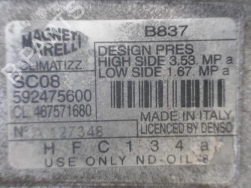 Used AC compressor AC compressor FIAT PUNTO (176_) [1993-1999] 25646210 25646210