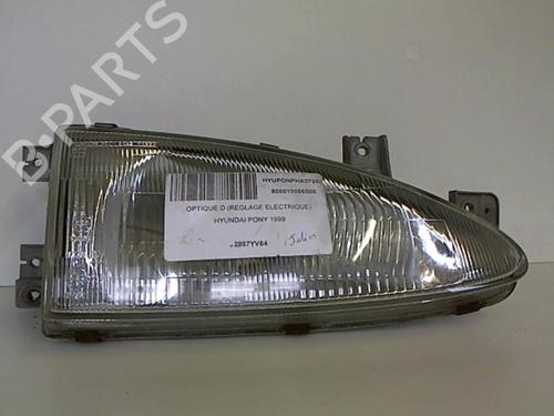 Used Right headlight HYUNDAI ACCENT I (X-3) [1994-2002]  25646943