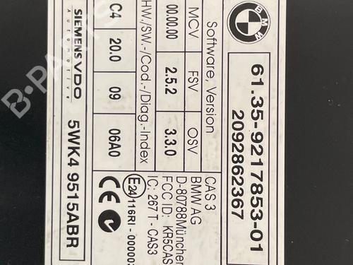 Módulo eletrónico BMW X1 (E84)  | BP39761027M83  - Image 6