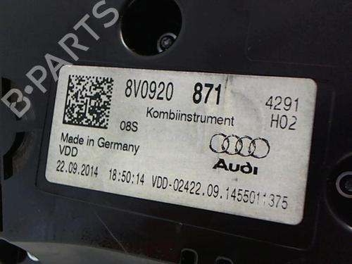 instrument-cluster-audi-a3-convertible-8v7-8ve-2013-2014-2015-2016-2017-2018-2019-2020-2021-25642979 main image