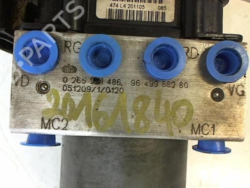 Pompe ABS PEUGEOT 307 (3A/C) 1.6 HDi 110 | BP25643992M43 