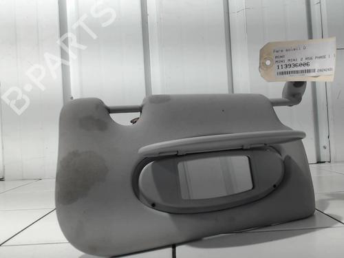 Used Right sun visor Right sun visor MINI MINI (R56) One (95 hp) 31023422 31023422