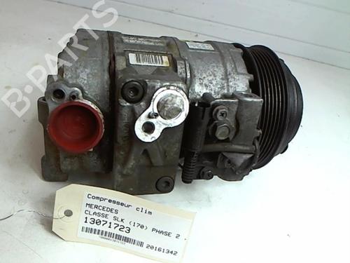 Used AC compressor MERCEDES-BENZ SLK (R170) 200 Kompressor (170.444) (163 hp) 25628938