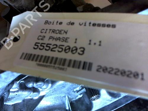 Gearbox CITROËN C2 (JM_) 1.1 | BP25645135M3 