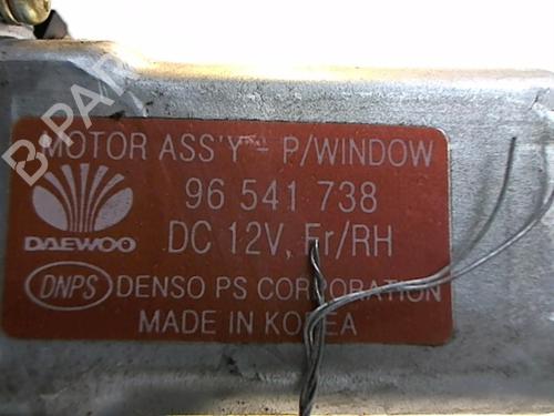 Front right window mechanism CHEVROLET AVEO / KALOS Hatchback (T200) 1.4 | BP25646905C23 
