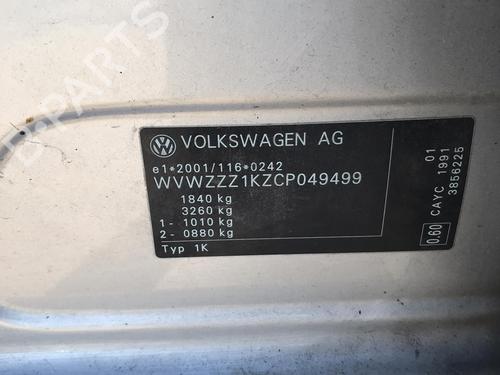 Right rear door VW GOLF VI (5K1) 1.6 TDI | BP25629713C5